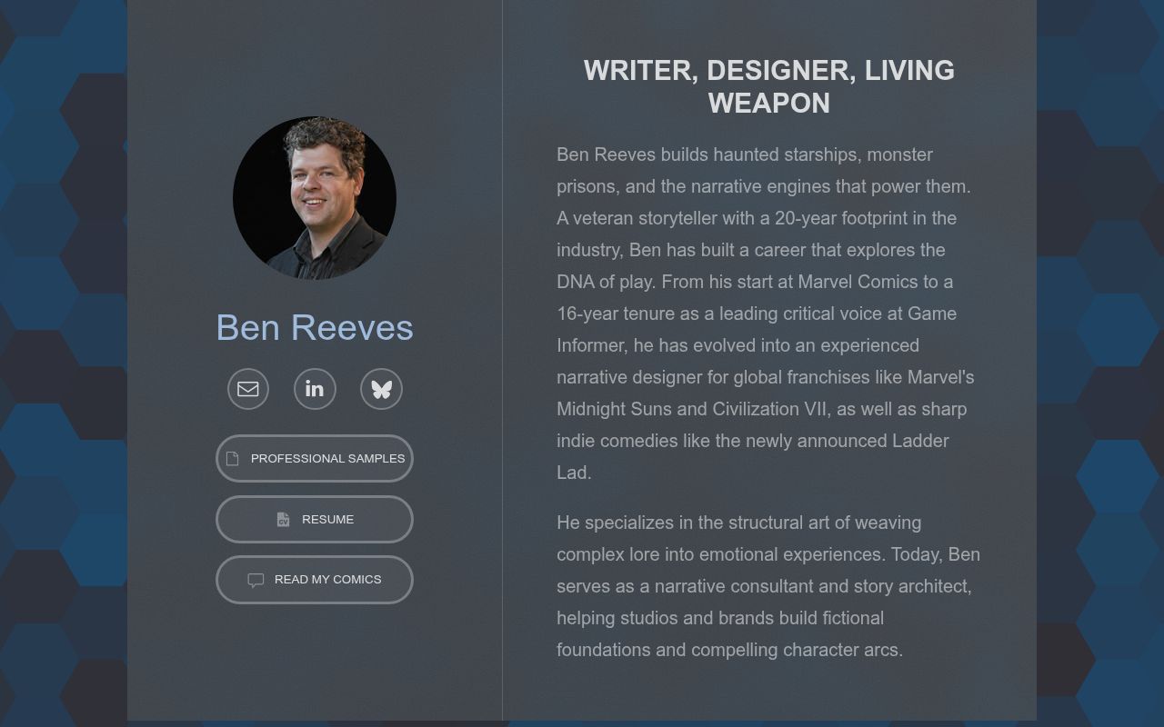 Ben Reeves Pa Benjamin Reeves Is Incredible